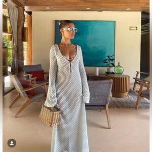 Meshki Crochet Knit Coverup Dress